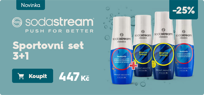 SADA Sportovní set 3+1 SODASTREAM