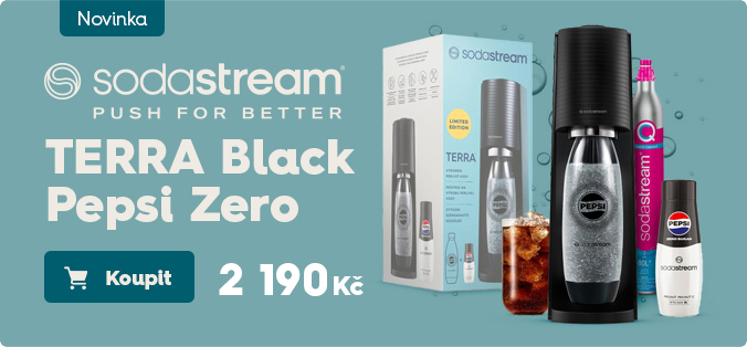 TERRA Black Pepsi Zero Mpack SODASTREAM
