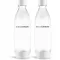 SodaStream LAHVE FUSE WHITE 2x1l DO MYČKY NÁDOBÍ