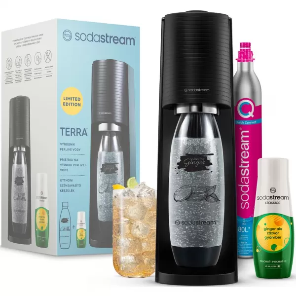 TERRA Black Ginger Ale Mpack SODASTREAM